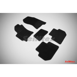 Alfombrillas textiles para coche negras SEINTEX *TFT* SUBARU TRIBECA (2005-2009)
