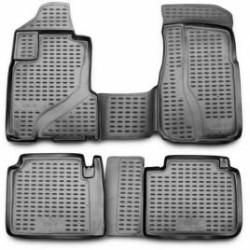 Alfombrillas de goma negras NOVLINE para HONDA CR-V (2002-2006)