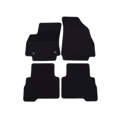 Alfombrillas textiles negras para coche CITROEN NEMO (5s.) (2008-...) ELEGANT