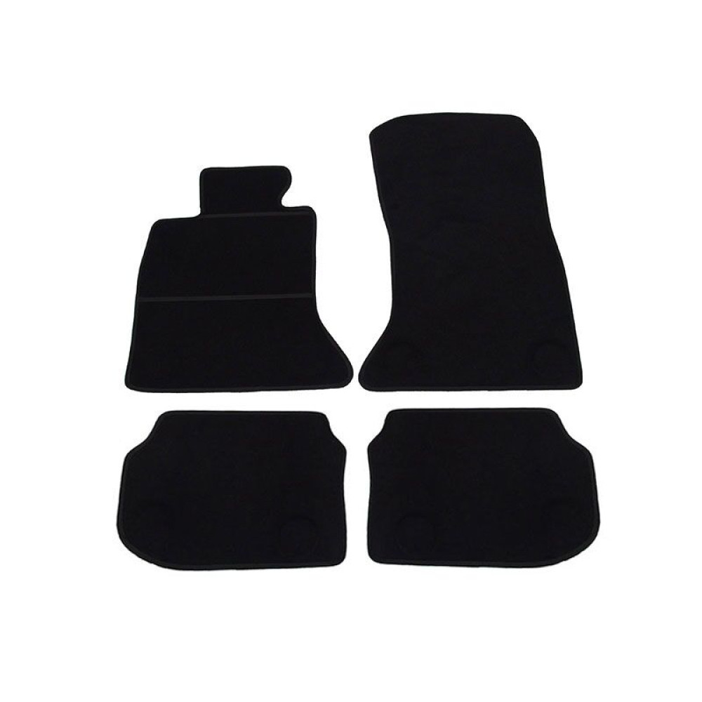 Car textile mats black BMW 5 F10/F11 (2010-...) ELEGANT