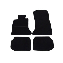 Car textile mats black BMW 5 F10/F11 (2010-...) ELEGANT