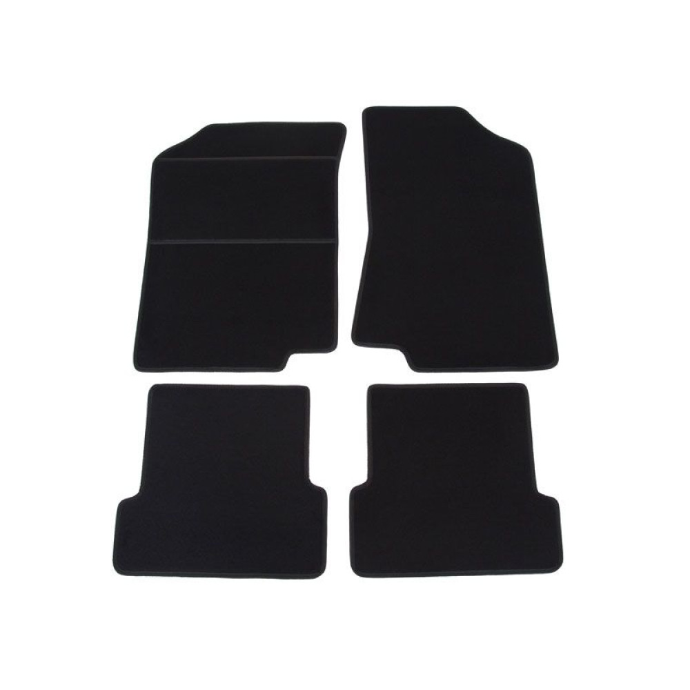 Car textile mats black VW GOLF II (1983-1991) ELEGANT