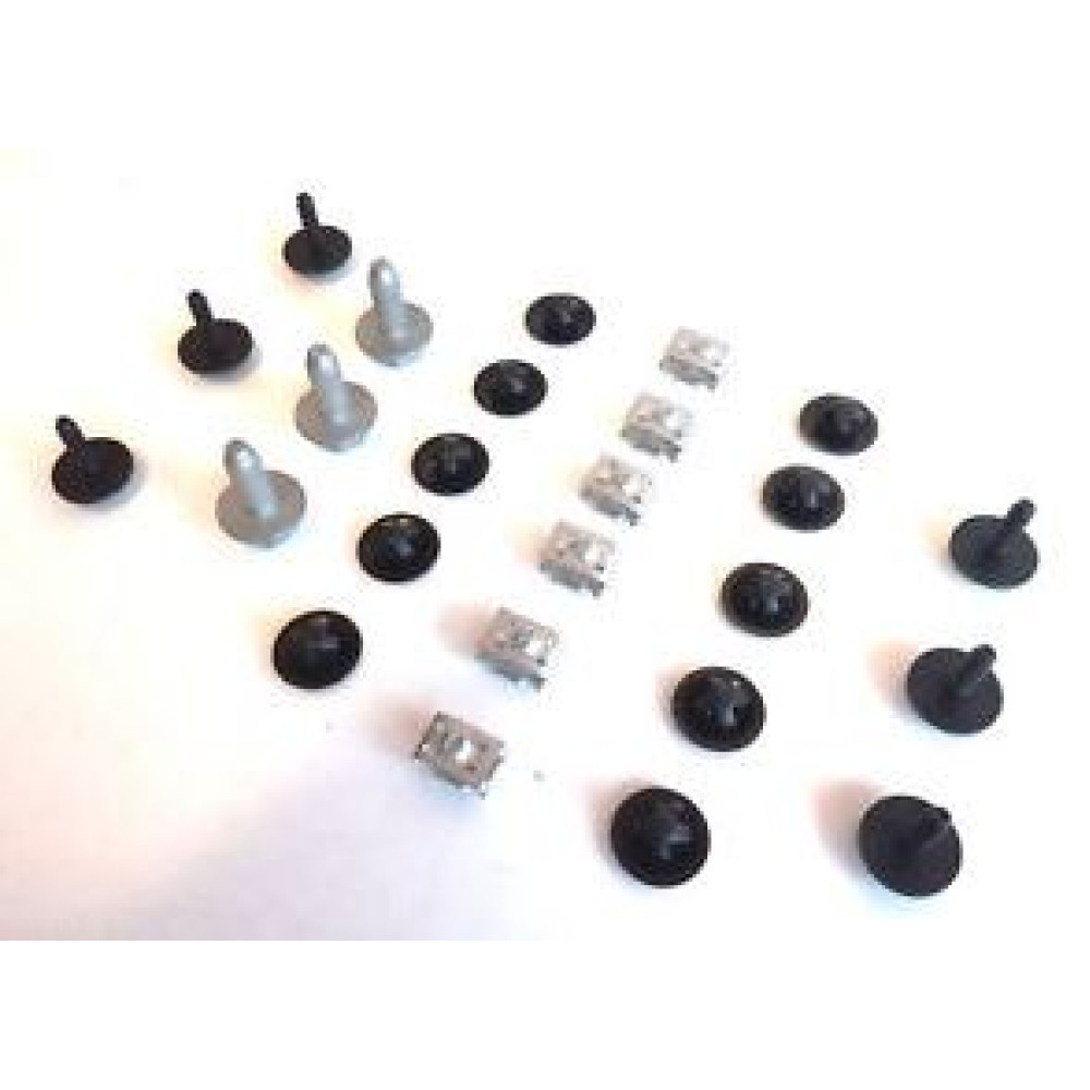 Under engine cover set of fixators VW PASSAT B6 (2005-2010) RX90208