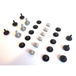 Under engine cover set of fixators VW PASSAT B6 (2005-2010) RX90208