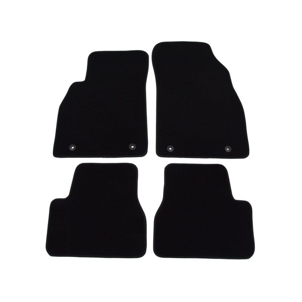 Car textile mats black OPEL INSIGNIA (2008-...) LUXUS