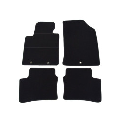 Alfombrillas textiles negras para coche KIA PICANTO (2011-...) ELEGANT