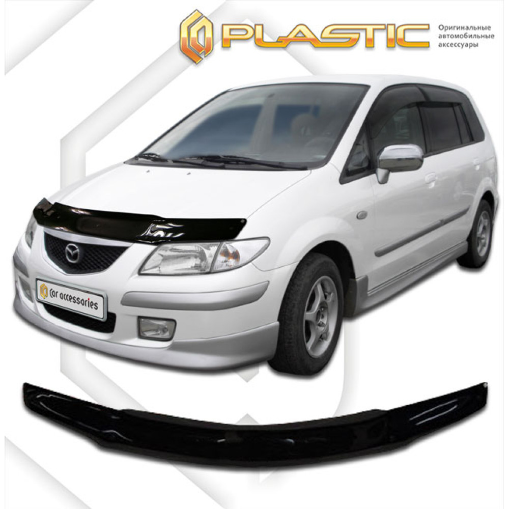 Hood guard black MAZDA PREMACY (1999-2005) CA-PLASTIC