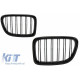 Front grills black gloss BMW X1 E84 Double Stripe M Design Piano Black (2009-2015)