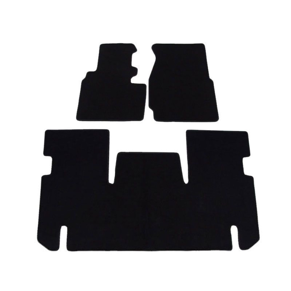 Car textile mats black MB G-Class W463 (2007-...) LUXUS