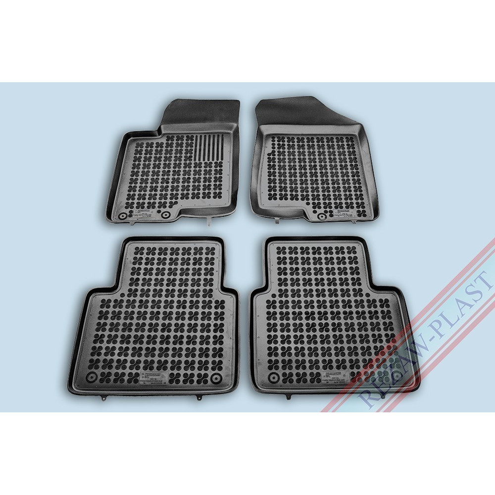 Car rubber floor mats black HYUNDAI SONATA IV (2005-...)  201603