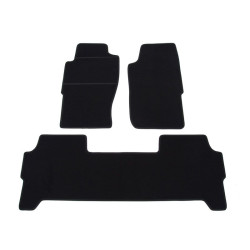 Alfombrillas textiles negras para coche NISSAN PATROL 5 (1998-2010) ELEGANT