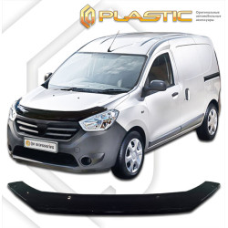 Hood guard black DACIA DOKKER (2012-...) CA-PLASTIC