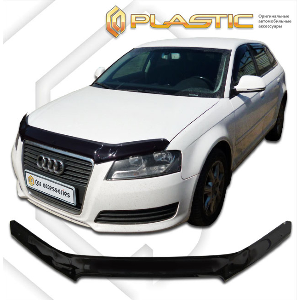 Hood deflector AUDI A3 (2008-2012) CA-PLASTIC