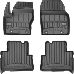 Car rubber floor mats black FORD C-MAX II (2010-...) 3D FROGUM