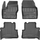 Car rubber floor mats black FORD C-MAX II (2010-...) 3D FROGUM