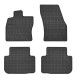 Car rubber floor mats black VW GOLF VII SPORTSVAN (2014-...) NEGRO