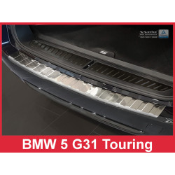 Protector de parachoques trasero cromado BMW 5 G31 Touring (2017-...) 2/35179
