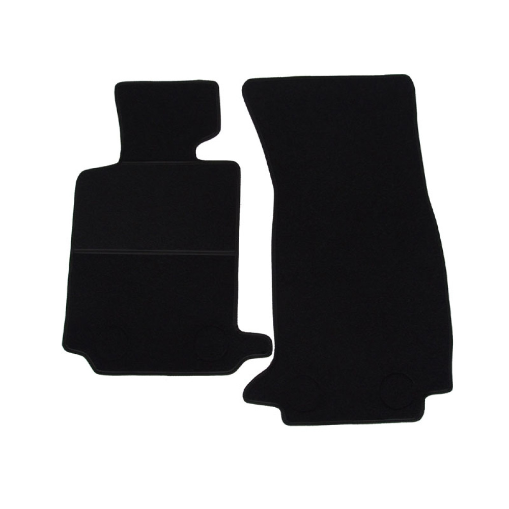Car textile mats black BMW Z4 (2003-2008) ELEGANT