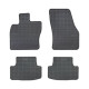 Car rubber floor mats black SKODA KAROQ (2017-...) NEGRO