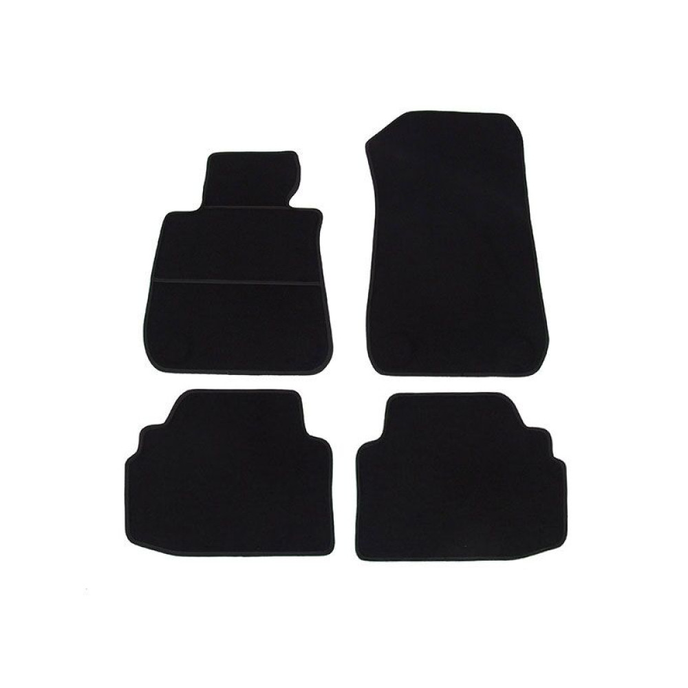 Car textile mats black BMW 3 E92 Coupe (2005-2013) ELEGANT