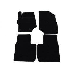 Alfombrillas textiles negras para coche CITROEN C-ELYSEE (2012-...) ELEGANT