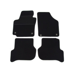 Car textile mats black SKODA YETI (2009-...) ELEGANT