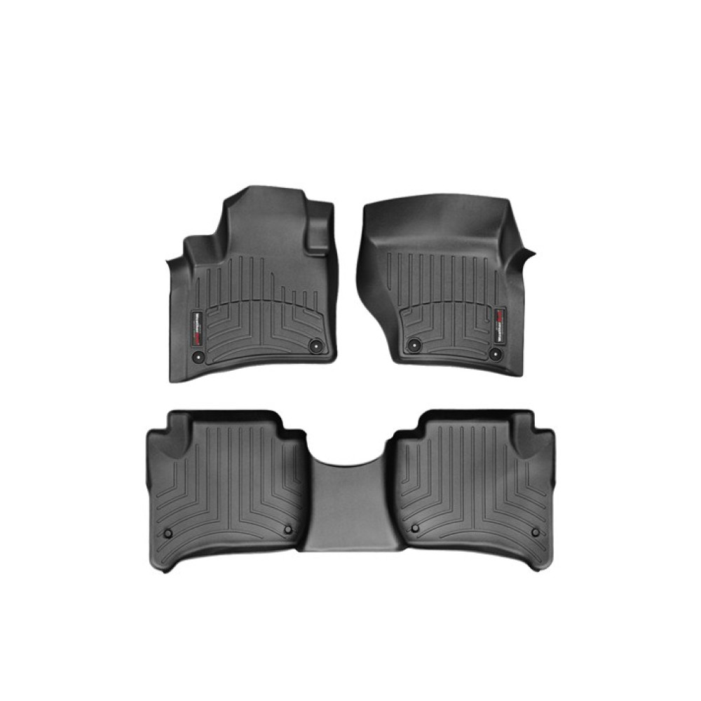 Car floor mats black WEATHERTECH VOLKSWAGEN TOUAREG ar 2ZKK (2010-...) FLOORLINER