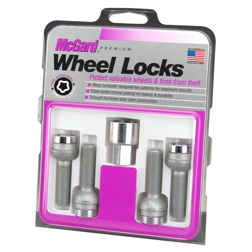 Locking wheel bolt 12x1.5x39mm spherical (MCGARD) 28023SU