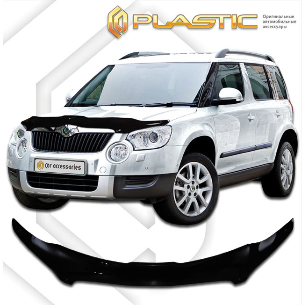Hood deflector SKODA YETI (2009-2013) CA-PLASTIC