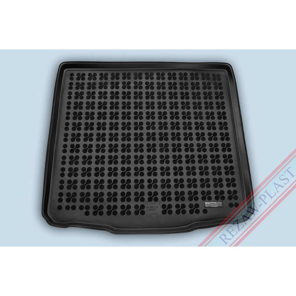 Car rubber trunk mat VOLKSWAGEN GOLF VII Variant lower floor (2013-...) 231871