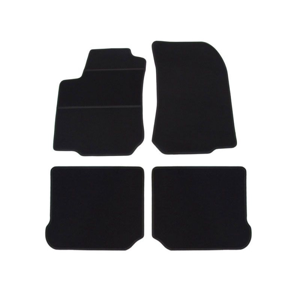 Car textile mats black SKODA OCTAVIA I (1996-2004) ELEGANT