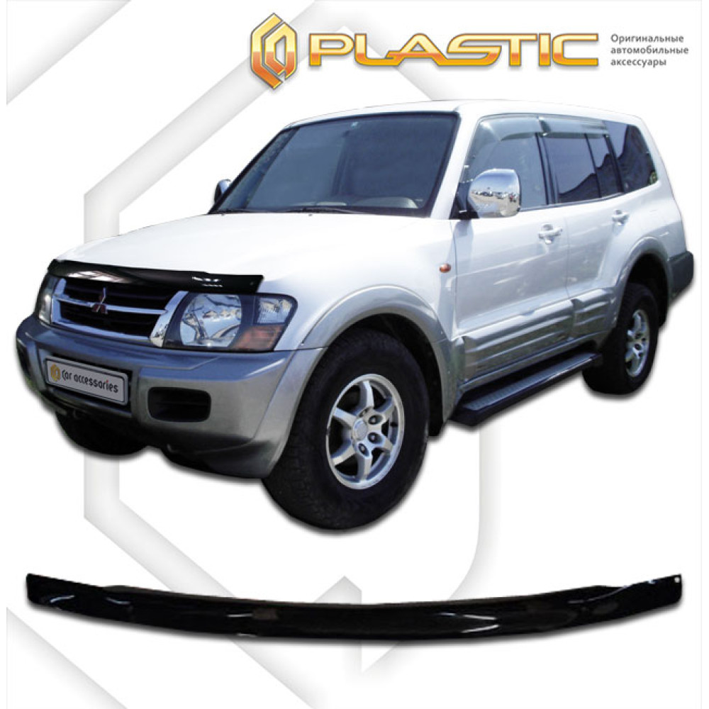 Deflector de capó MITSUBISHI PAJERO (1999-2006) CA-PLASTIC