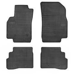 Car rubber floor mats black CHEVROLET SPARK (2015-...) NEGRO