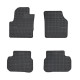 Car rubber floor mats black LAND ROVER DISCOVERY SPORT (2015-...) NEGRO