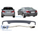 Exhaust system with double diffusor BMW 5 F10 Standart bumper (2010-2016)