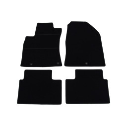 Alfombrillas textiles negras para coche HYUNDAI i30 III (2017-...) ELEGANT