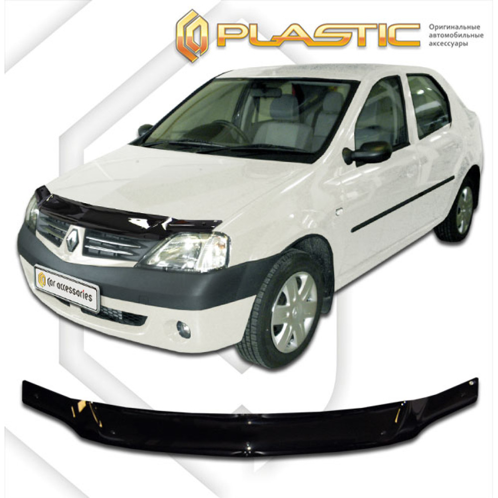 Hood deflector DACIA LOGAN (2004-2009) CA-PLASTIC