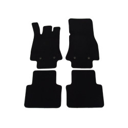Alfombrillas textiles negras para coche JAGUAR XF (2008-...) LUXUS