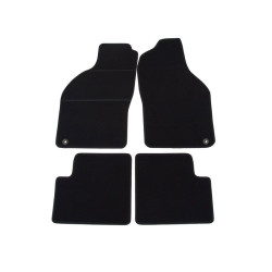 Alfombrillas textiles negras para coche SAAB 9-3 Coupé (1998-2003) ELEGANT