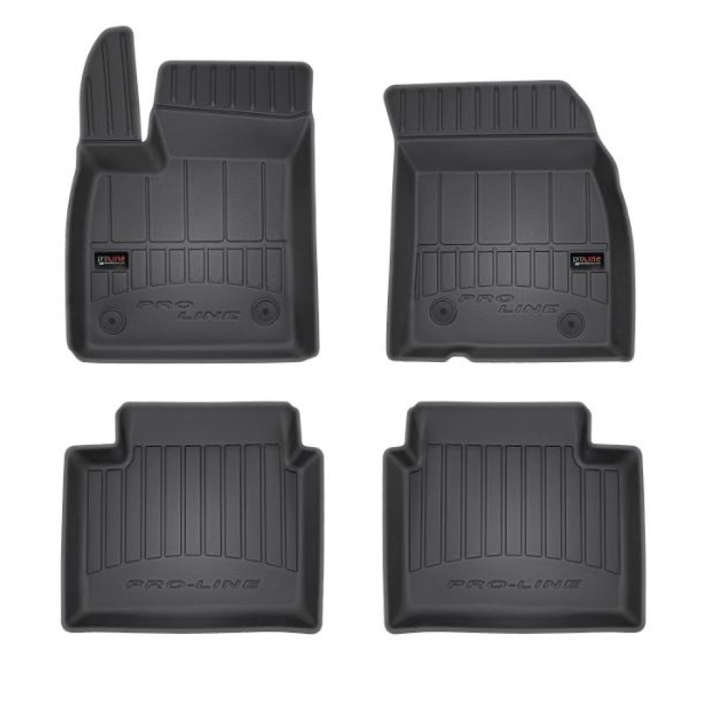 Car rubber floor mats black FORD FOCUS IV (2018-...) 3D FROGUM