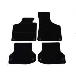 Alfombrillas textiles negras para coche AUDI A3 (2003-2013) ELEGANT