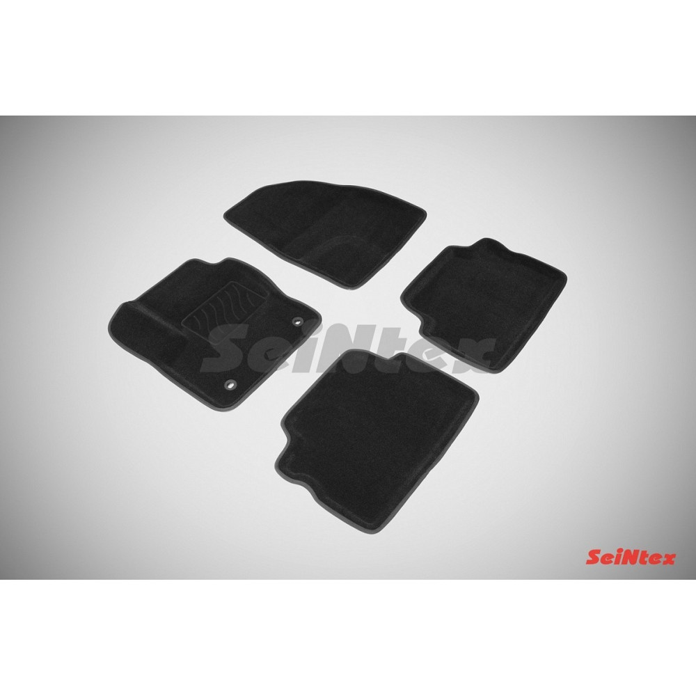 Car textile mats black 3D SEINTEX FORD C-MAX (2003-2010)
