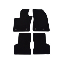 Alfombrillas textiles negras para coche JEEP RENEGADE (2014-...) LUXUS