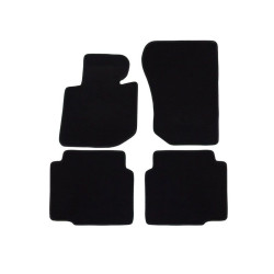 Car textile mats black BMW 3 E36 (1991-1998) LUXE