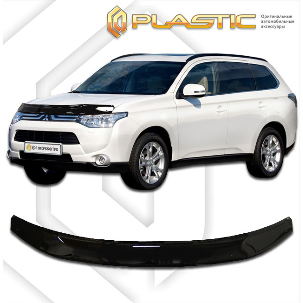 Hood deflector MITSUBISHI OUTLANDER (2012-...) CA-PLASTIC