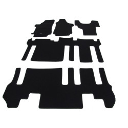 Alfombrillas textiles negras para coche HYUNDAI H1 (8s.) (2007-...) ELEGANT