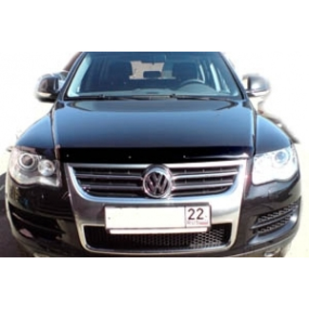Hood guard black VW TOUAREG (2002-2010) SIM