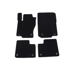 Alfombrillas textiles negras para coche MB Clase ML W166 (2011-2015) LUXUS