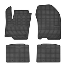 Alfombrillas de goma para coche negras SUZUKI SX-4 II (2013-...) NEGRO