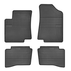 Alfombrillas de goma negras para KIA RIO (2011-2017) NEGRO